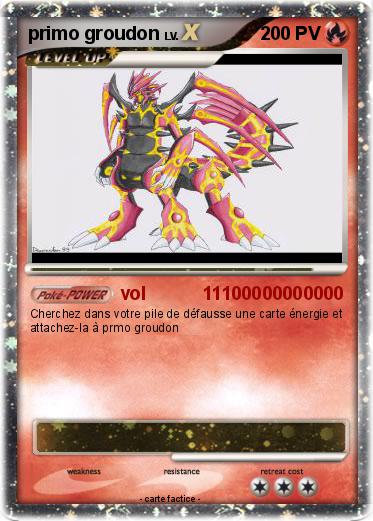 Pokemon primo groudon