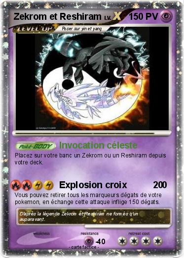 Pokemon Zekrom et Reshiram
