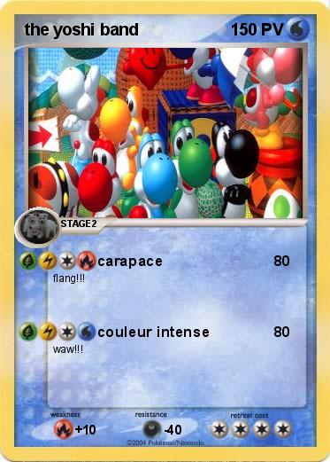 Pokemon the yoshi band