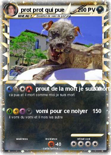 Pokemon prot prot qui pue