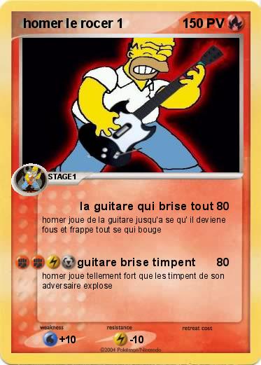Pokemon  homer le rocer 1
