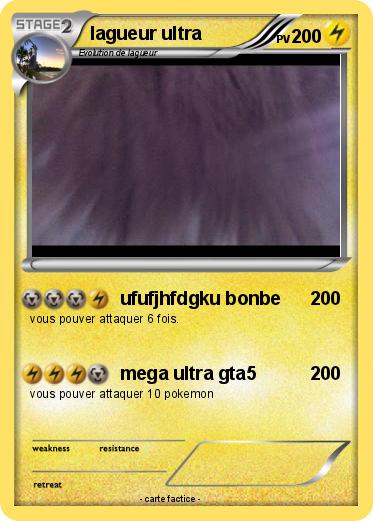 Pokemon lagueur ultra