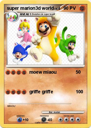 Pokemon super marion3d world