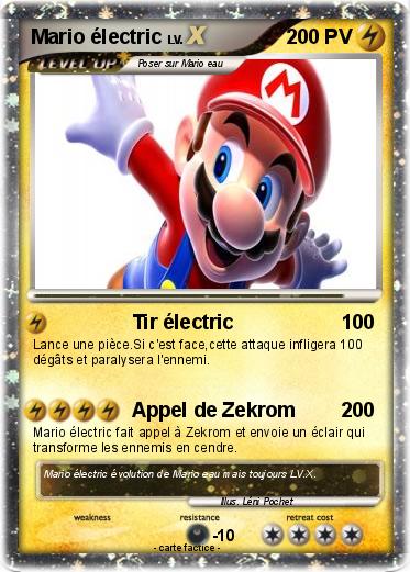 Pokemon Mario électric
