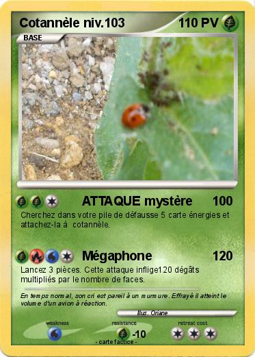 Pokemon Cotannèle niv.103
