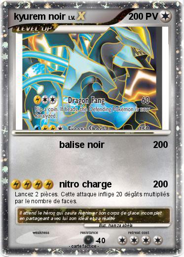 Pokemon kyurem noir