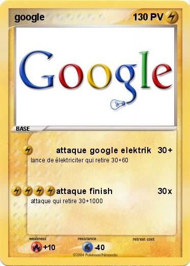 Pokemon google
