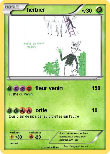 Pokemon herbier