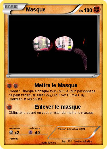 Pokemon Masque