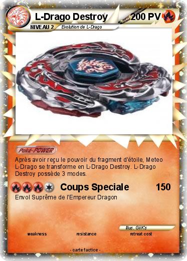 Pokemon L-Drago Destroy