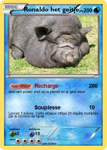 Pokemon Ronaldo het geitje