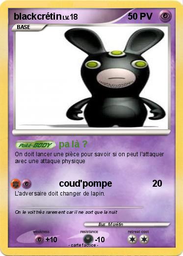 Pokemon blackcrétin