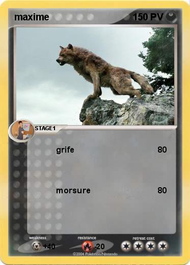 Pokemon maxime