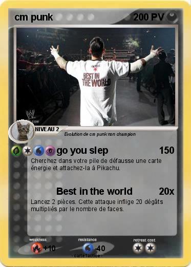 Pokemon cm punk