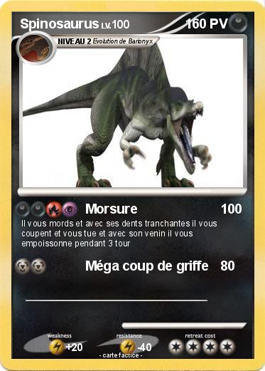 Pokemon Spinosaurus