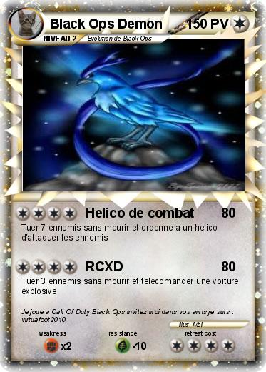 Pokemon Black Ops Demon