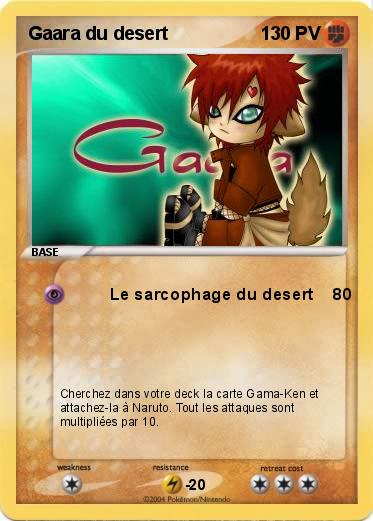Pokemon Gaara du desert