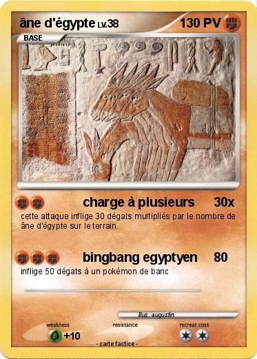 Pokemon âne d'égypte
