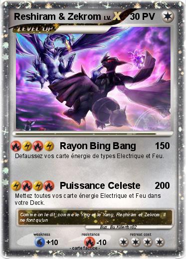 Pokemon Reshiram & Zekrom