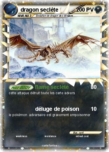 Pokemon dragon seclète