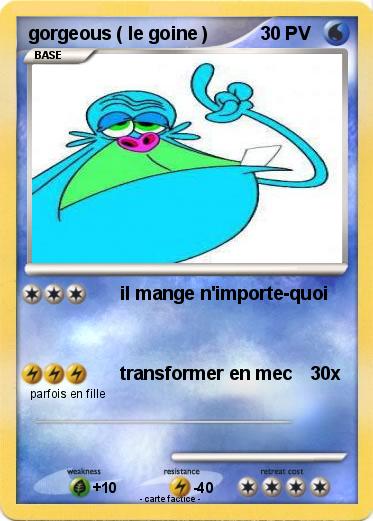 Pokemon gorgeous ( le goine )