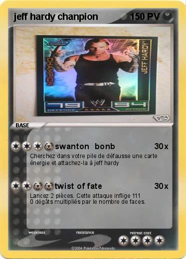 Pokemon jeff hardy chanpion