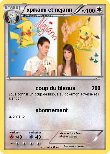 Pokemon xpikami et nejann