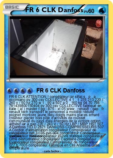 Pokemon FR 6 CLK Danfoss