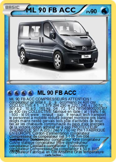 Pokemon ML 90 FB ACC