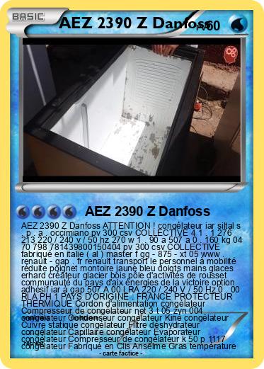 Pokemon AEZ 2390 Z Danfoss