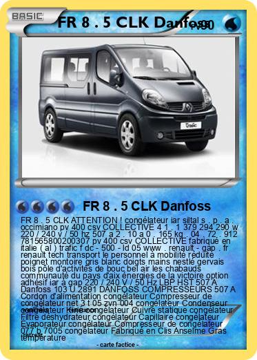 Pokemon FR 8 . 5 CLK Danfoss