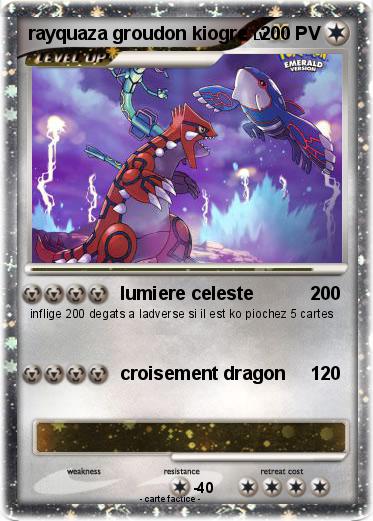 Pokemon rayquaza groudon kiogre