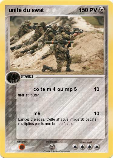 Pokemon unité du swat