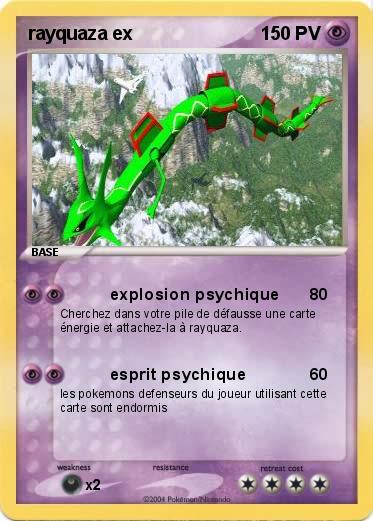Pokemon rayquaza ex