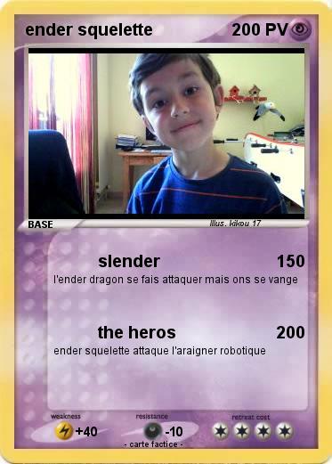 Pokemon ender squelette