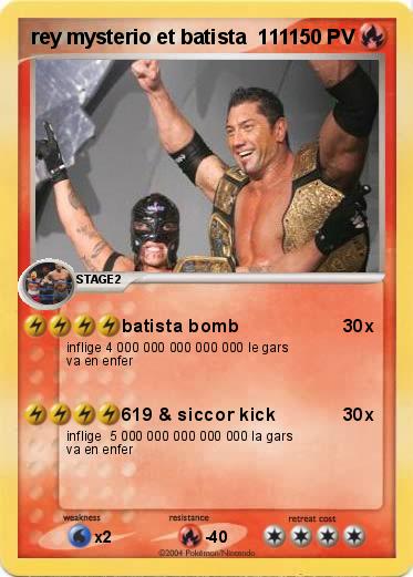 Pokemon rey mysterio et batista  111