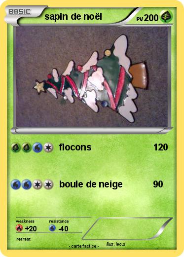 Pokemon sapin de noël