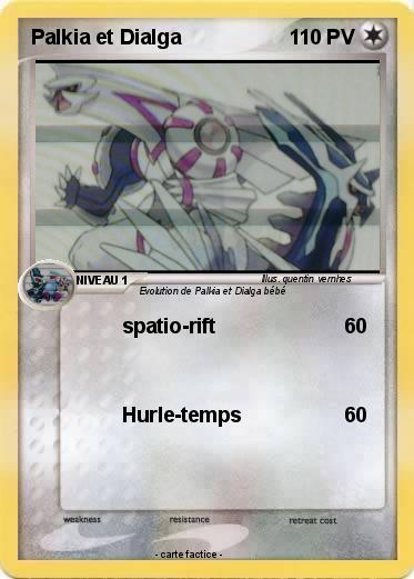 Pokemon Palkia et Dialga