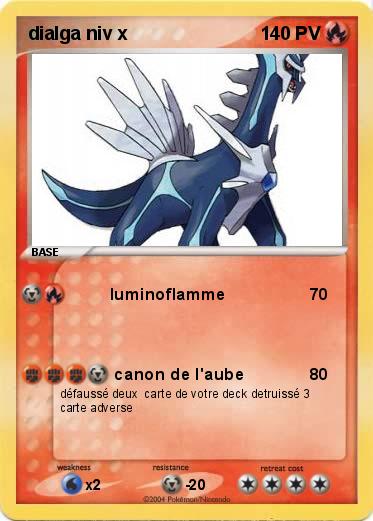 Pokemon dialga niv x