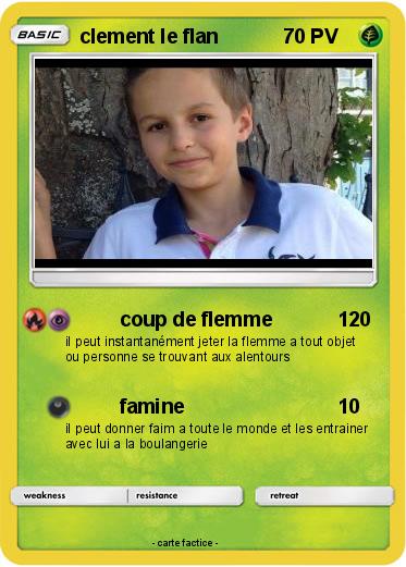 Pokemon clement le flan