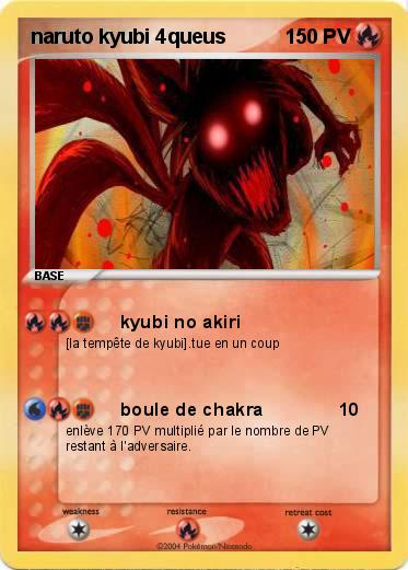 Pokemon naruto kyubi 4queus