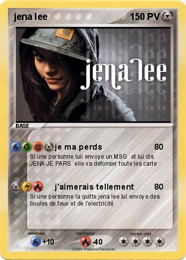 Pokemon jena lee