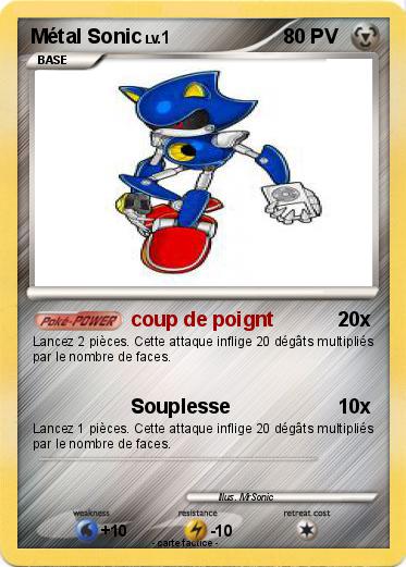 Pokemon Métal Sonic