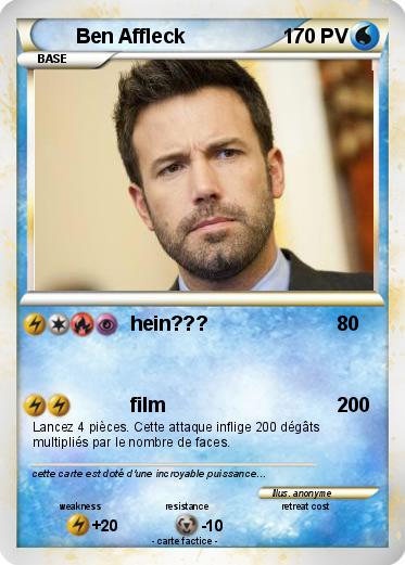 Pokemon Ben Affleck