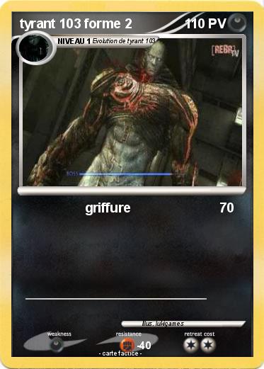 Pokemon tyrant 103 forme 2