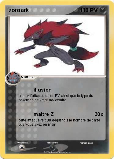 Pokemon zoroark