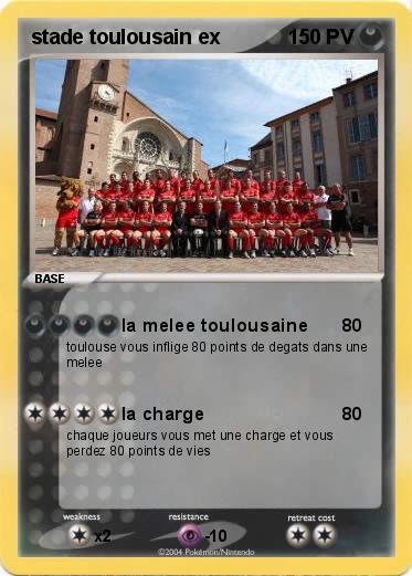 Pokemon stade toulousain ex