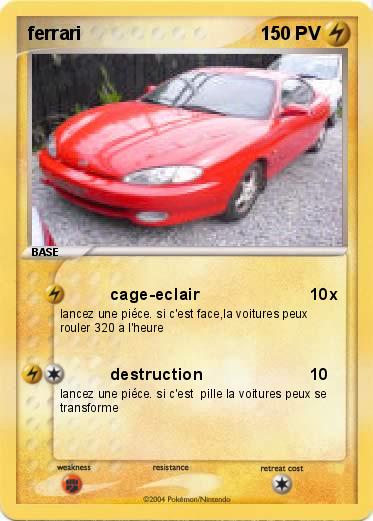 Pokemon ferrari