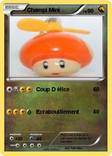 Pokemon Champi Mini