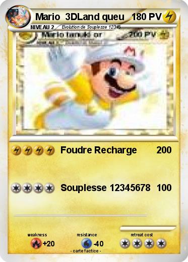 Pokemon Mario  3DLand queu